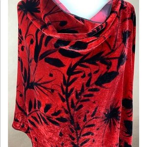 Lisa Kiss hand painted poncho